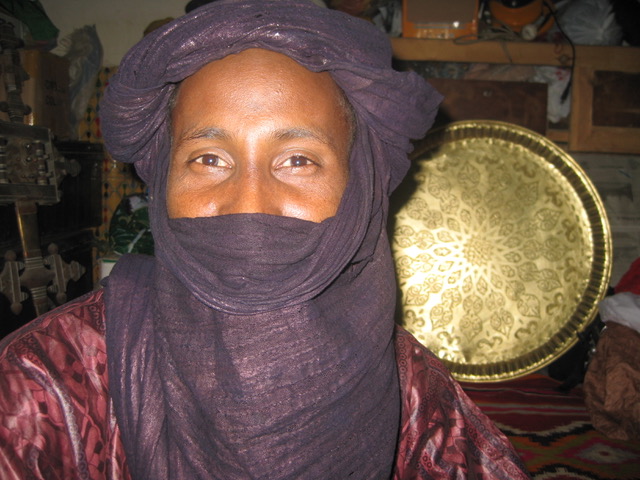 Hoggar tuareg sorridente